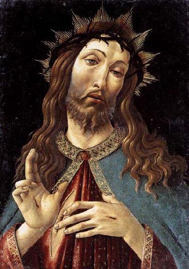 BOTTICELLI, Sandro Christ Crowned with Thorns oil painting image